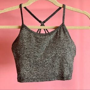 Grey Sports Bra